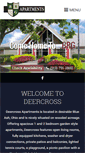 Mobile Screenshot of deercrossapt.net